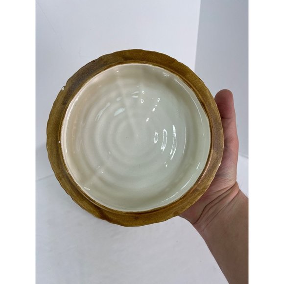 Vintage Forest Owl Cookie Jar with Acorn Top 1970s Ceramic - Picture 4 of 10